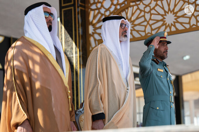 Under the patronage of the UAE President, Khaled bin Mohamed bin Zayed attends Abu Dhabi Police College graduation ceremony
