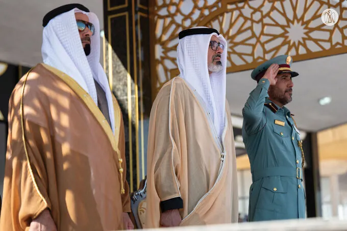 Under the patronage of the UAE President, Khaled bin Mohamed bin Zayed attends Abu Dhabi Police College graduation ceremony