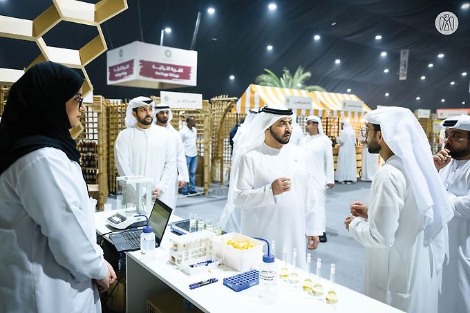 Hamdan Bin Zayed Visits 1st Liwa Date Festival and Auction