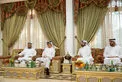هزاع بن زايد يزور عبيد محمد الكعبي في منزله في منطقة العين