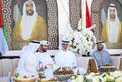Khaled bin Mohamed bin Zayed attends Hamad Jumaa Al Suwaidi wedding reception