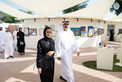 Khaled bin Mohamed bin Zayed visits National Art Expressions exhibition