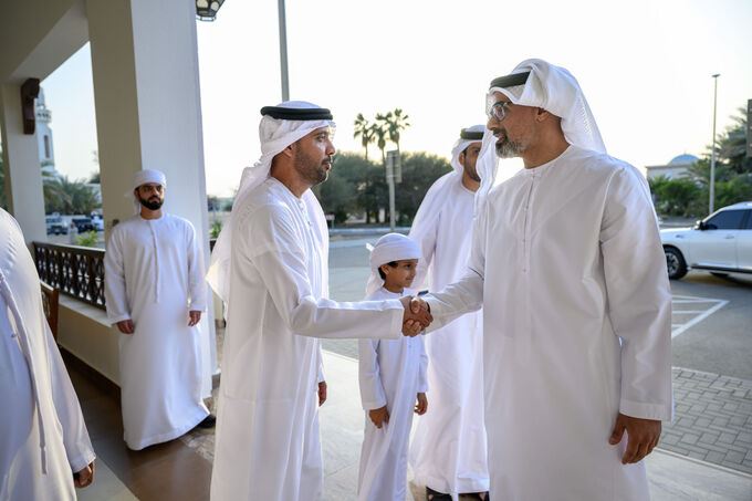 Crown Prince of Abu Dhabi offers condolences on the passing of Saeed Bakheet Al Ketbi