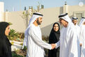 Hazza bin Zayed inaugurates Al Saad residential project in Al Ain Region 