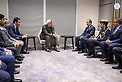 Khaled bin Mohamed bin Zayed meets UAE Embassy staff, military attaché representatives and Japan-based ADNOC employees, in Tokyo
