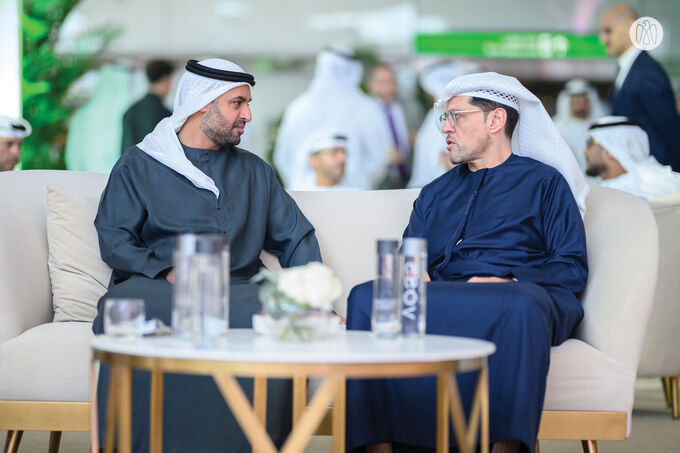 Mohammed bin Hamad bin Tahnoon Al Nahyan attends naming ceremony and brand reveal for Zayed International Airport