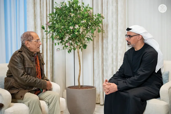 Khaled bin Mohamed bin Zayed meets President of Democratic Republic of Timor-Leste