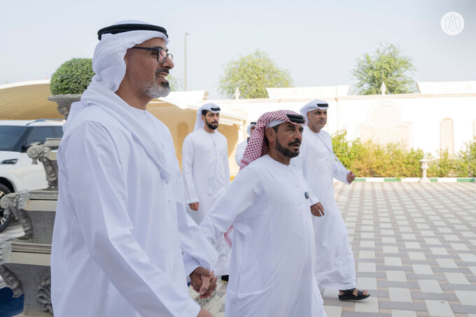 Khaled bin Mohamed bin Zayed attends reception for UAE astronaut Sultan Al Neyadi in Al Ain