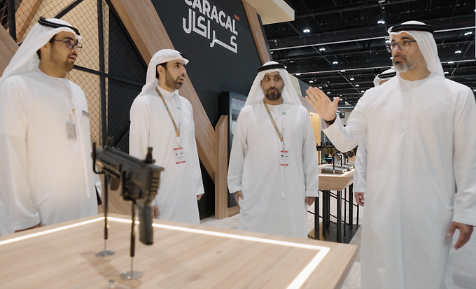 Khaled bin Mohamed bin Zayed visits 19th edition of Abu Dhabi International Hunting and Equestrian Exhibition (ADIHEX)