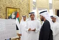Hamdan bin Zayed receives delegation from Abu Dhabi Heritage Authority and reviews projects, programmes, and plans