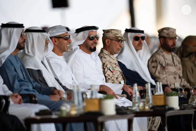 Under the patronage of the UAE President, Hazza bin Zayed attends Union Fortress 10 military parade in Al Ain