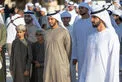 In the presence of Hamed bin Zayed, Khaled bin Mohamed bin Zayed visits Al Hosn Festival