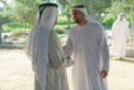 Saud bin Saqr receives Theyab bin Mohamed bin Zayed and reviews the development plan for the "Al Rams" area