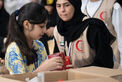 Hamdan bin Zayed participates in UAE stands with Lebanon humanitarian campaign efforts in Abu Dhabi