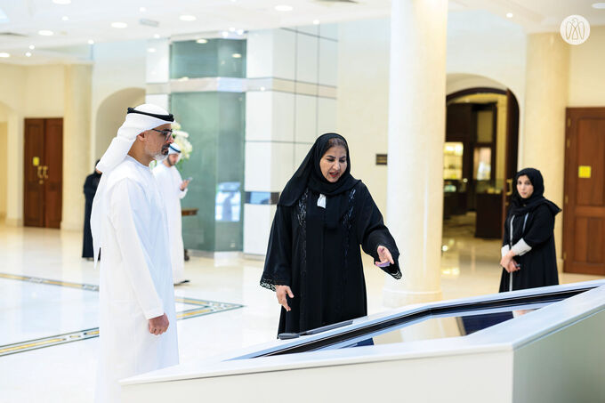 Khaled bin Mohamed bin Zayed visits General Women’s Union in Abu Dhabi