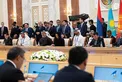 On behalf of the UAE President.. Crown Prince of Abu Dhabi attends Supreme Eurasian Economic Council meeting