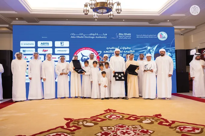 Ahmed bin Hamdan awards winners of Abu Dhabi Grand Kingfish Championships 2025