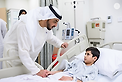 Hamdan bin Zayed visits victims of Syrian earthquake receiving treatment in UAE hospitals under Mother of the Nation initiative