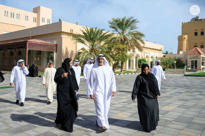 Khaled bin Mohamed bin Zayed visits General Women’s Union in Abu Dhabi