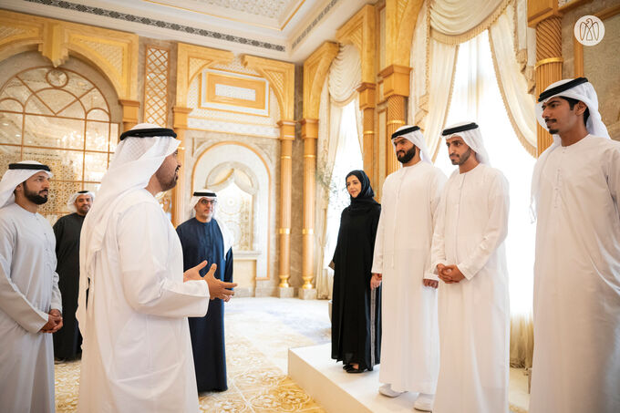 ذياب بن محمد بن زايد يشهد إطلاق مجلس شباب الإمارات للعمل الإنساني