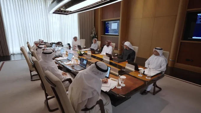 In the presence of Mansour bin Zayed and Khaled bin Mohamed bin Zayed, Tahnoon bin Zayed chairs first 2026 meeting of Board of Directors of Abu Dhabi Investment Authority 
