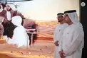 Hazza bin Zayed visits 23rd Abu Dhabi International Hunting and Equestrian Exhibition