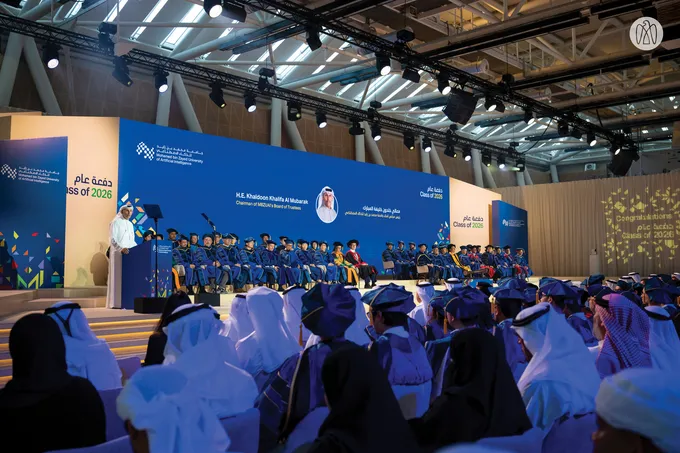 Khaled bin Mohamed bin Zayed attends Mohamed bin Zayed University of Artificial Intelligence 2026 commencement ceremony