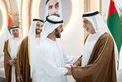 Khaled bin Mohamed bin Zayed attends Omeir Saeed Al Mheiri wedding reception