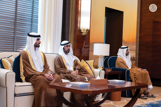 Crown Prince of Abu Dhabi arrives in Bahrain