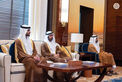 Crown Prince of Abu Dhabi arrives in Bahrain
