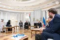 Crown Prince of Abu Dhabi meets Russian President in Minsk, Belarus