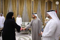 Hamdan bin Zayed receives delegation from National Library and Archives