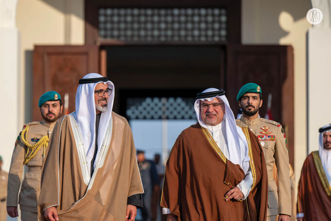 Crown Prince of Abu Dhabi concludes official visit to Bahrain