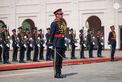 Crown Prince of Abu Dhabi arrives at Gudaibiya Palace in Manama