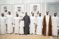Nahyan bin Zayed and Theyab bin Mohamed bin Zayed attend Hamad Khalid Al Kaabi’s wedding reception