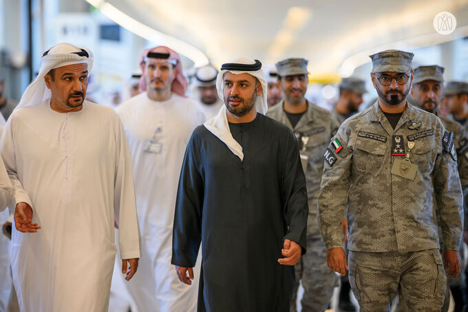 Mohammed bin Hamad bin Tahnoon Al Nahyan attends naming ceremony and brand reveal for Zayed International Airport