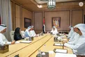 Hazza bin Zayed receives delegation from Abu Dhabi Heritage Authority and reviews strategic projects and initiatives in Al Ain Region