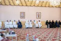 Hamdan bin Mohammed bin Rashid receives Hazza bin Zayed in Dubai