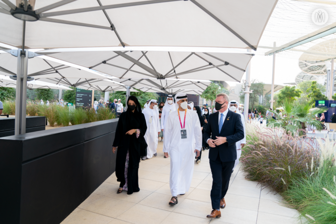 Khaled bin Mohamed bin Zayed visits Netherlands, New Zealand and Singapore pavilions at Expo 2020 Dubai