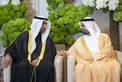 Theyab bin Mohamed bin Zayed attends Othman Abdullah Al-Yahya wedding reception