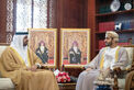 Theyab bin Mohamed bin Zayed meets Oman Minister of Culture, Sports and Youth in Muscat