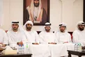 Khaled bin Mohamed bin Zayed offers condolences on the passing of Mohamed Saeed Abdullah Al Qubaisi