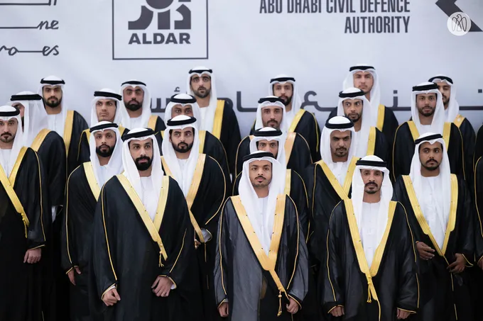 Mohammed bin Hamdan bin Zayed attends group wedding for 83 grooms from Abu Dhabi Civil Defence Authority