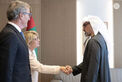 Khaled bin Mohamed bin Zayed receives CEO of Cleveland Clinic
