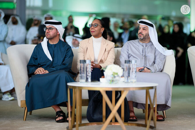 Mohammed bin Hamad bin Tahnoon Al Nahyan attends naming ceremony and brand reveal for Zayed International Airport