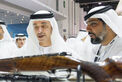 Hazza bin Zayed visits 20th Abu Dhabi International Hunting and Equestrian Exhibition