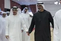 Khaled bin Mohamed bin Zayed and Hazza bin Zayed offer condolences to family of national duty martyr Abdalla Shamis Almenhali