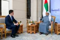 UAE President receives written message from President of Kazakhstan, conveyed through Mansour bin Zayed