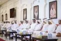 Khaled bin Mohamed bin Zayed offers condolences to Staff Brigadier Abdullah Mohamed Saeed Al Dhaheri on the passing of his mother