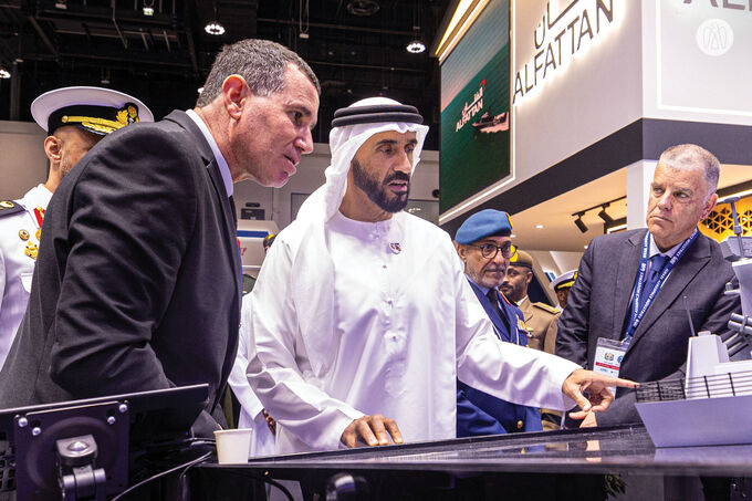Under the patronage of the UAE President, Nahyan bin Zayed inaugurates NAVDEX 2025